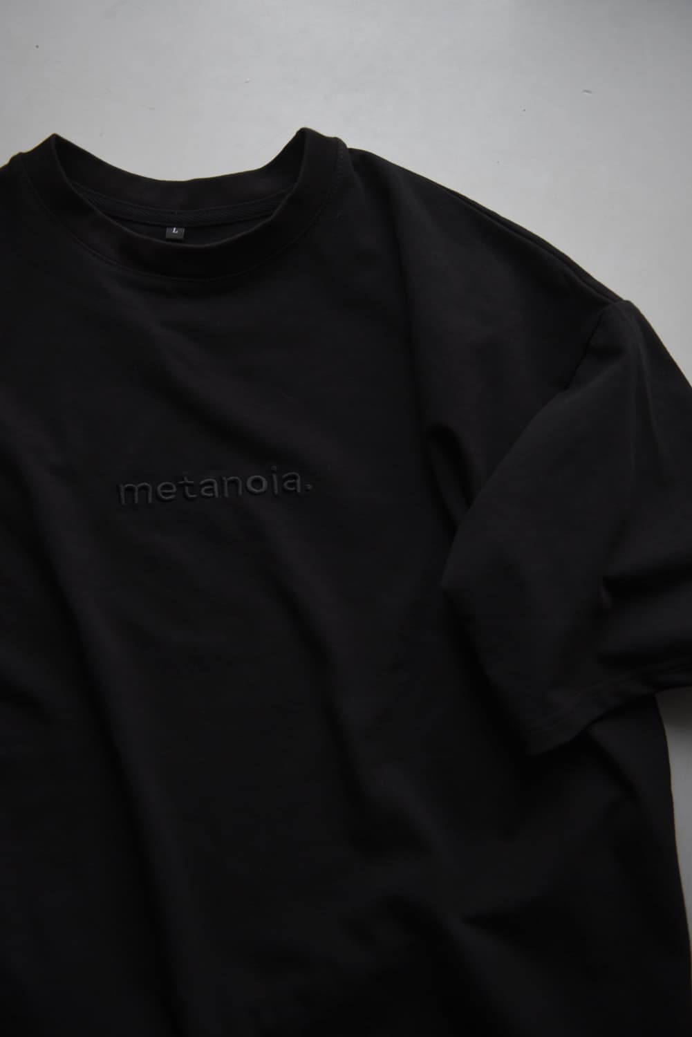 Футболка с вышивкой "Metanoia"(покаяние) thumbnail 10
