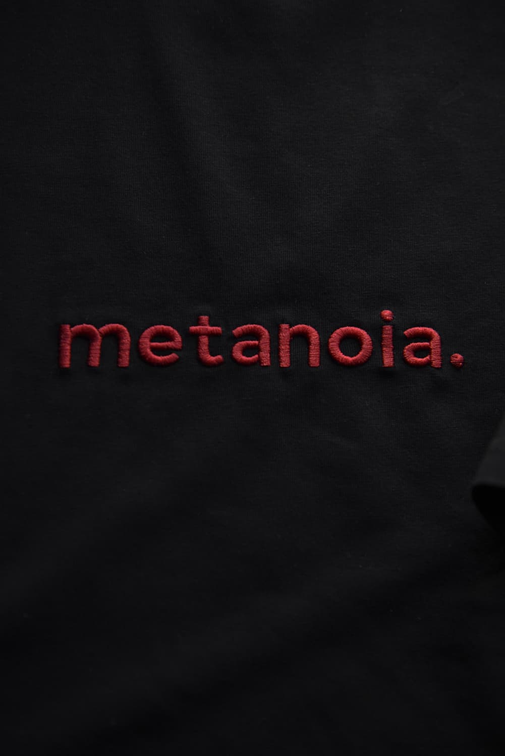 Футболка с вышивкой "Metanoia"(покаяние) thumbnail 13