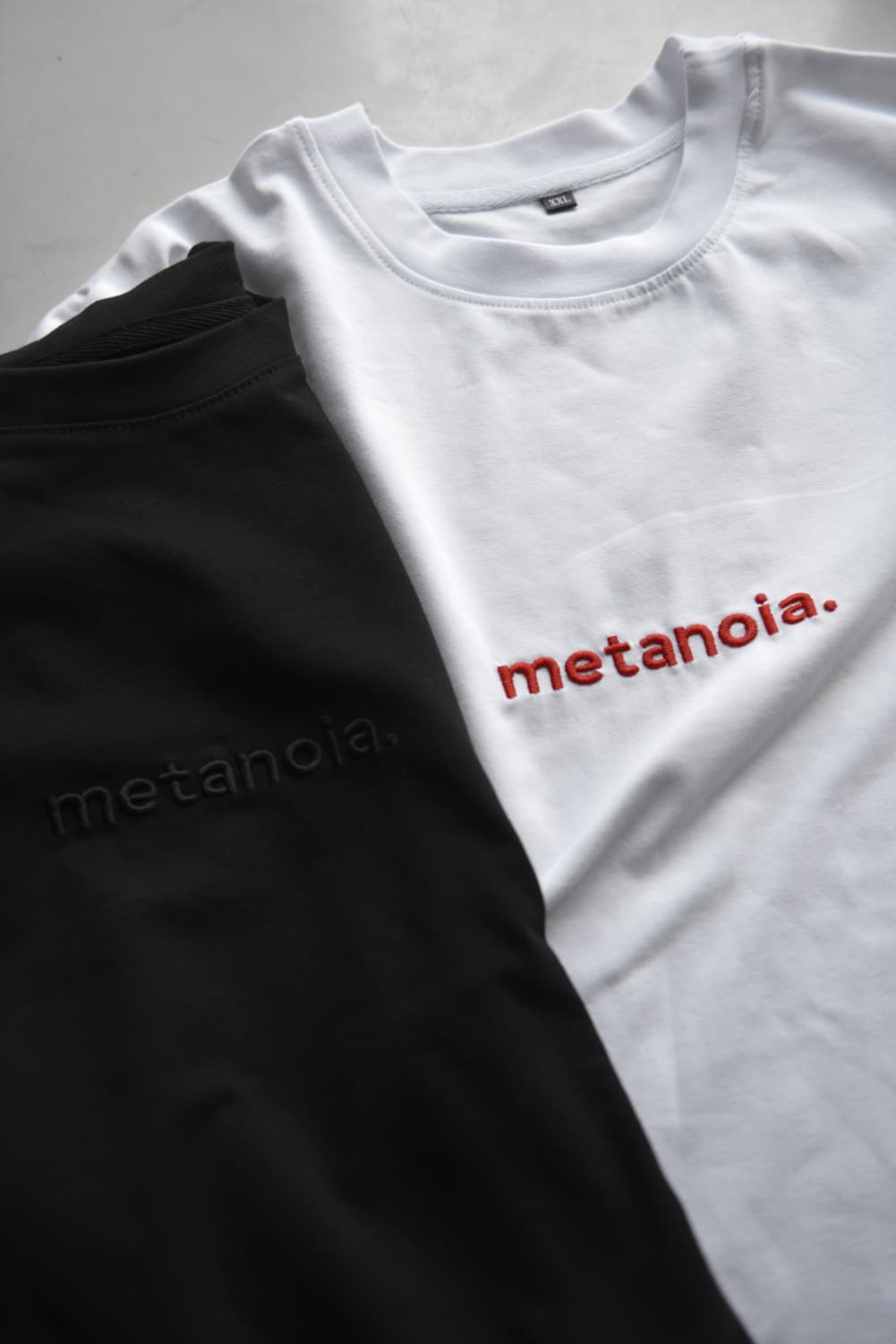 Футболка с вышивкой "Metanoia"(покаяние) thumbnail 15