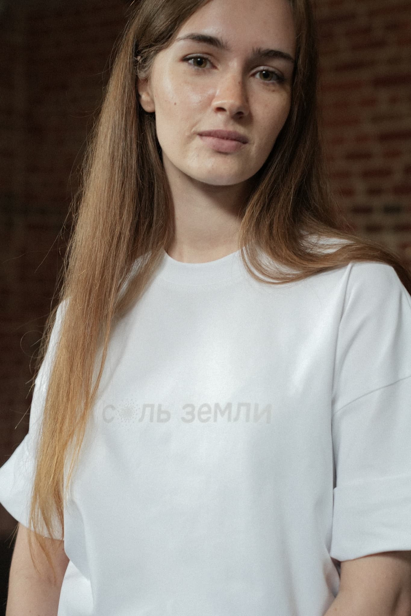 Футболка с принтом "Соль земли"