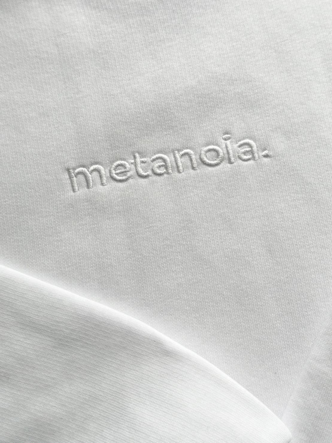 Свитшот с вышивкой "Metanoia"(покаяние) thumbnail 3