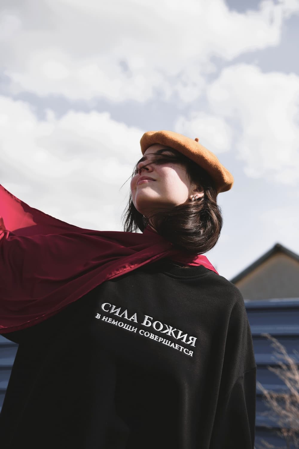 Свитшот с вышивкой "Сила Божия" thumbnail 1