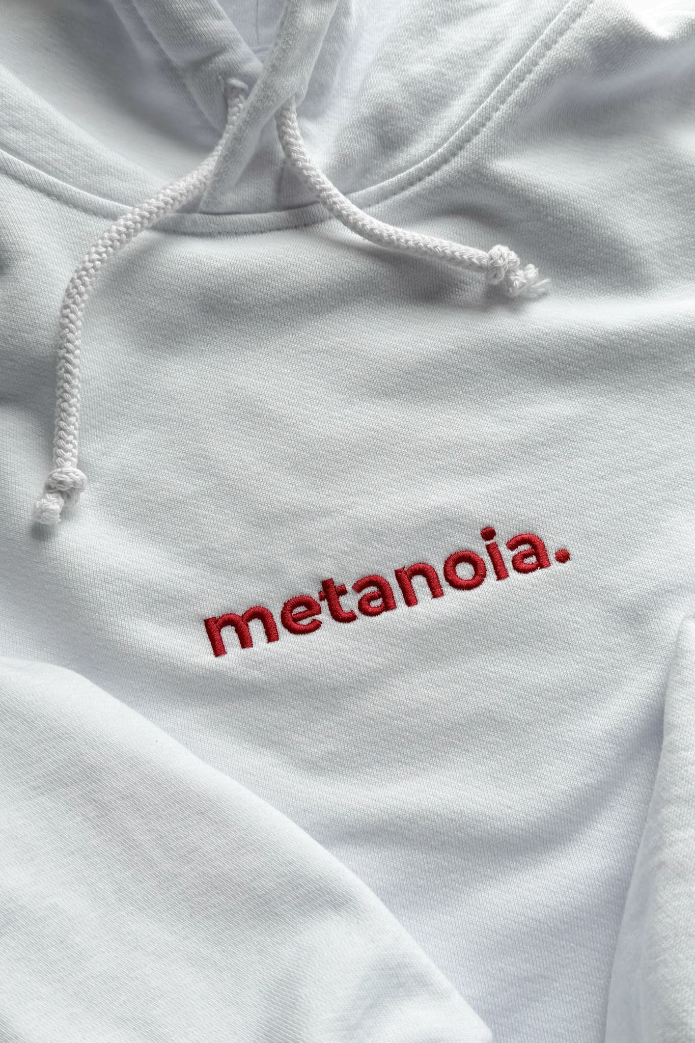 Худи с вышивкой "Metanoia"(покаяние)