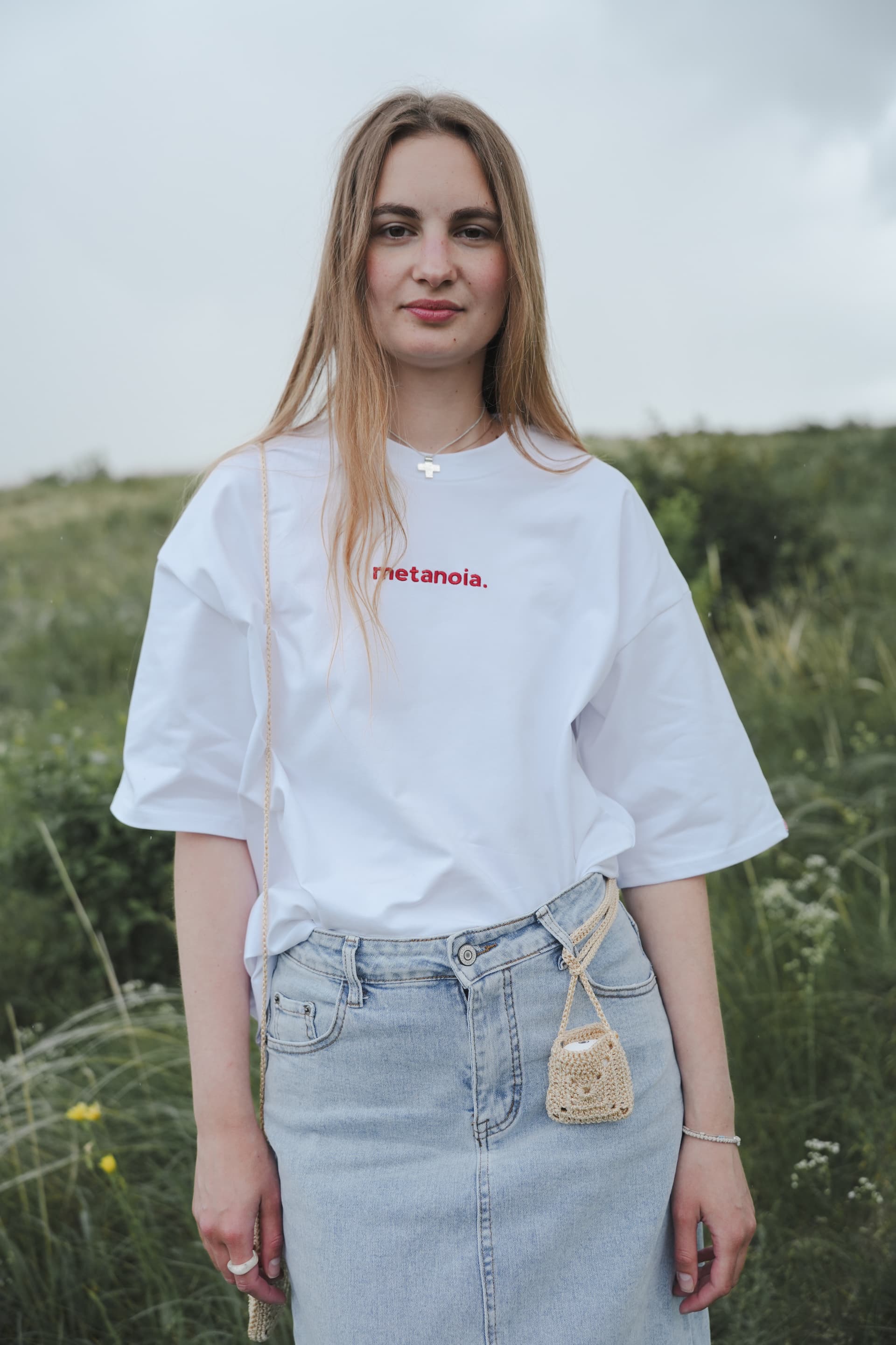 Футболка с вышивкой "Metanoia"(покаяние) image 25