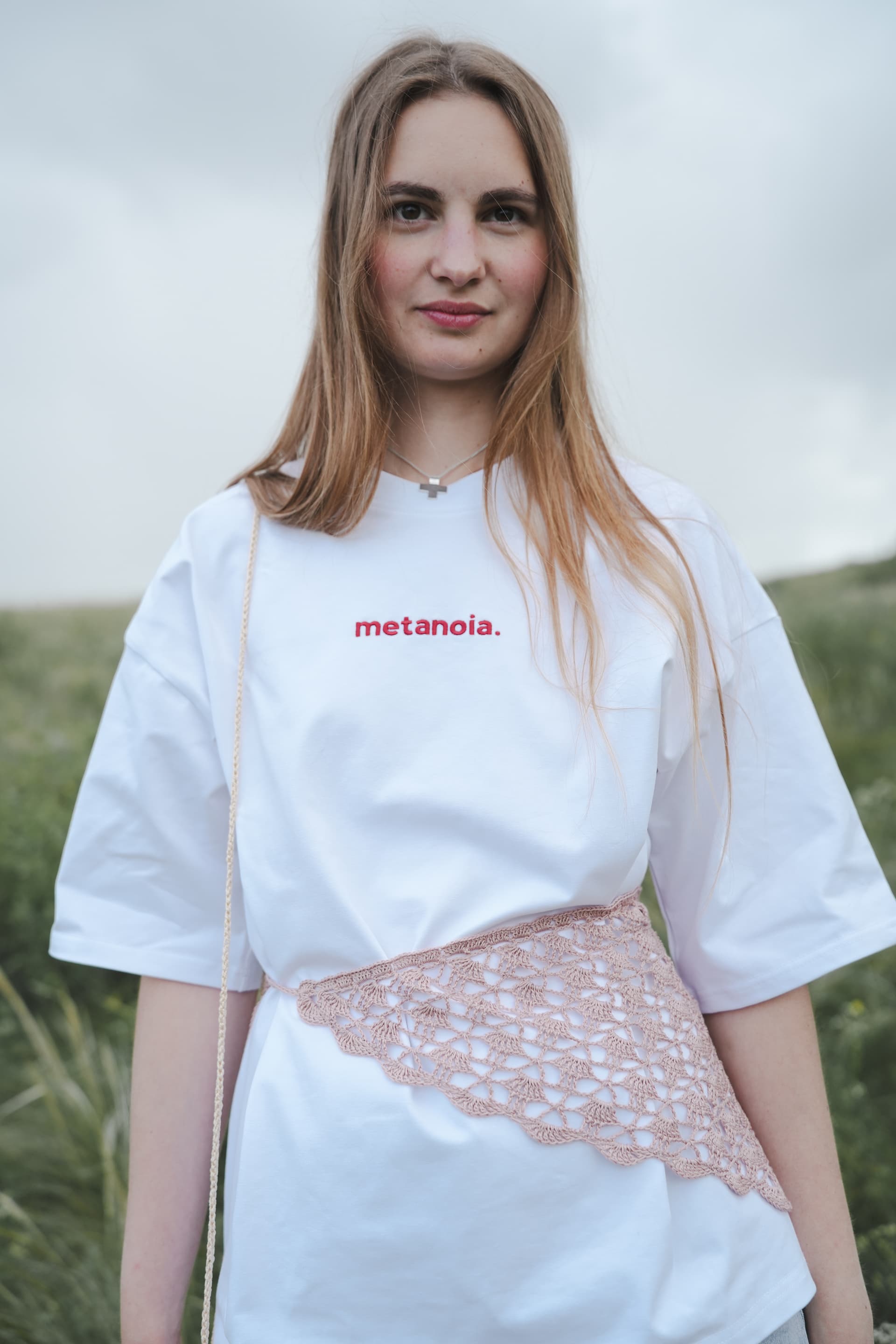 Футболка с вышивкой "Metanoia"(покаяние) image 22