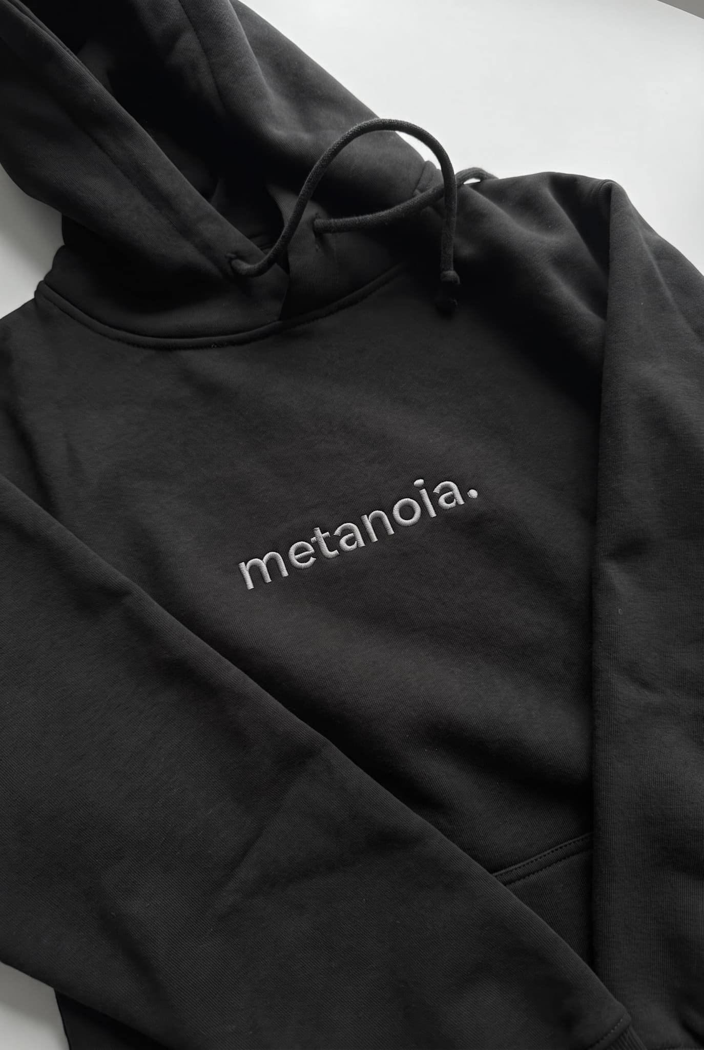 Худи с вышивкой "Metanoia"(покаяние) image 10