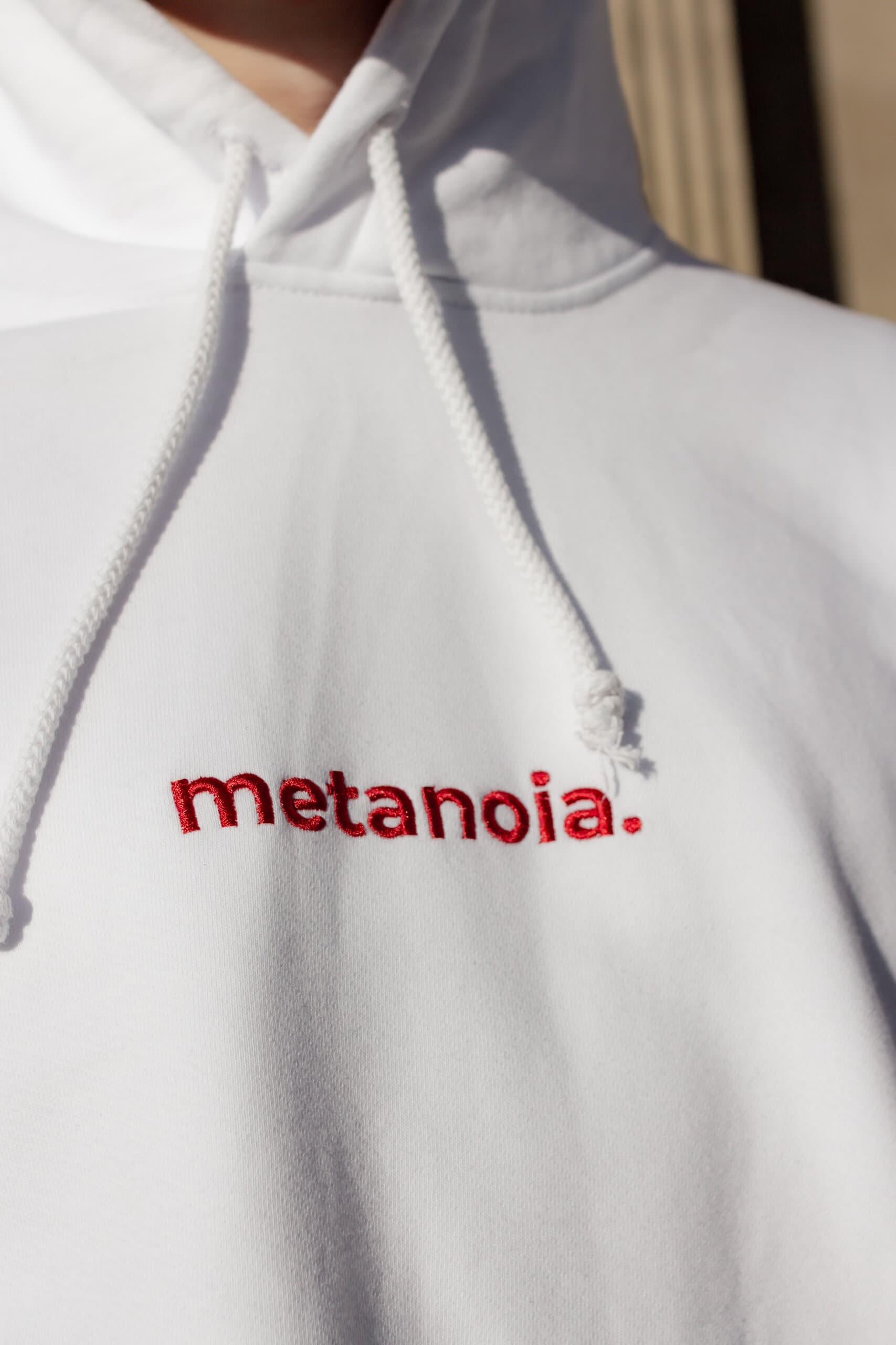 Худи с вышивкой "Metanoia"(покаяние) image 36