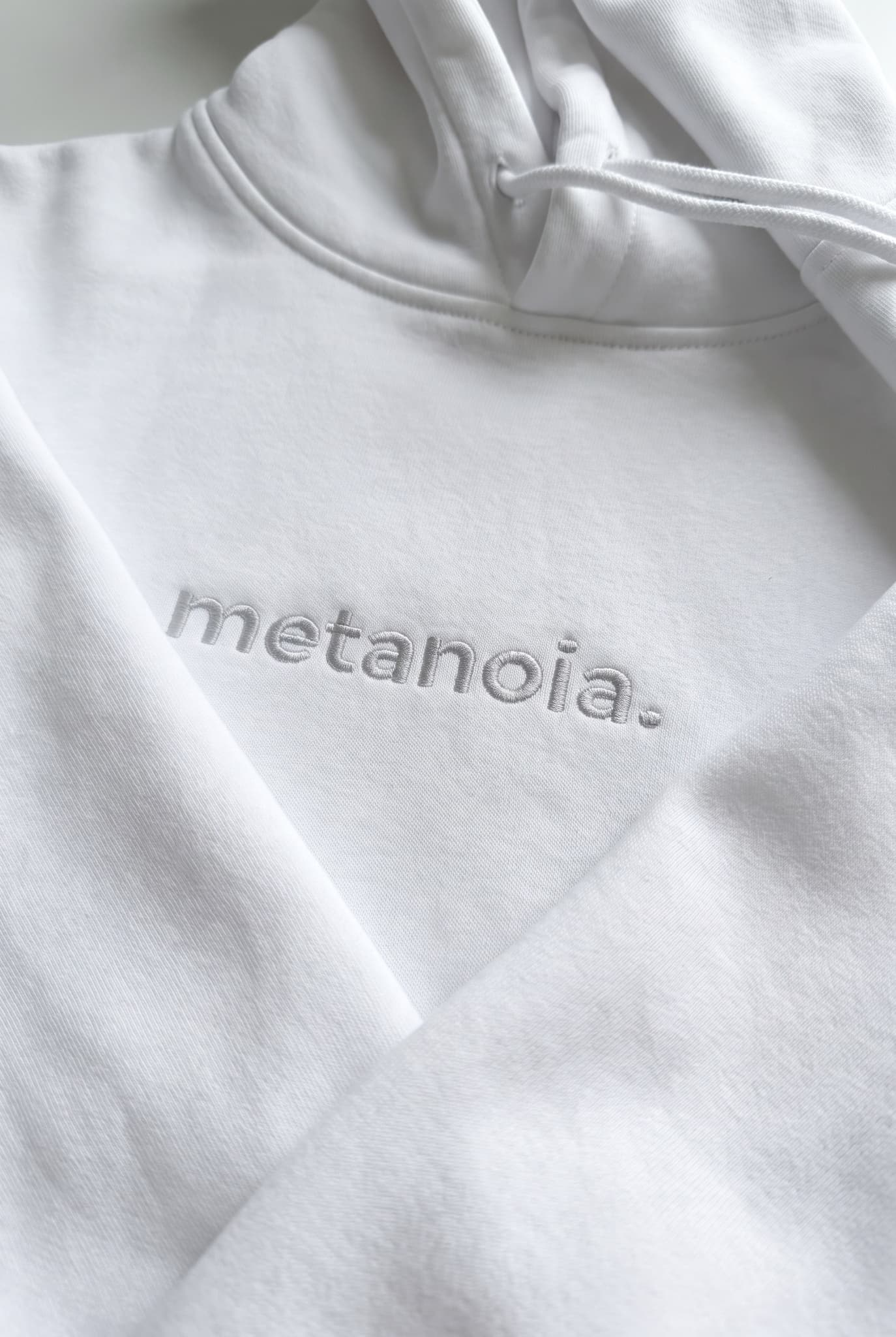 Худи с вышивкой "Metanoia"(покаяние) image 12