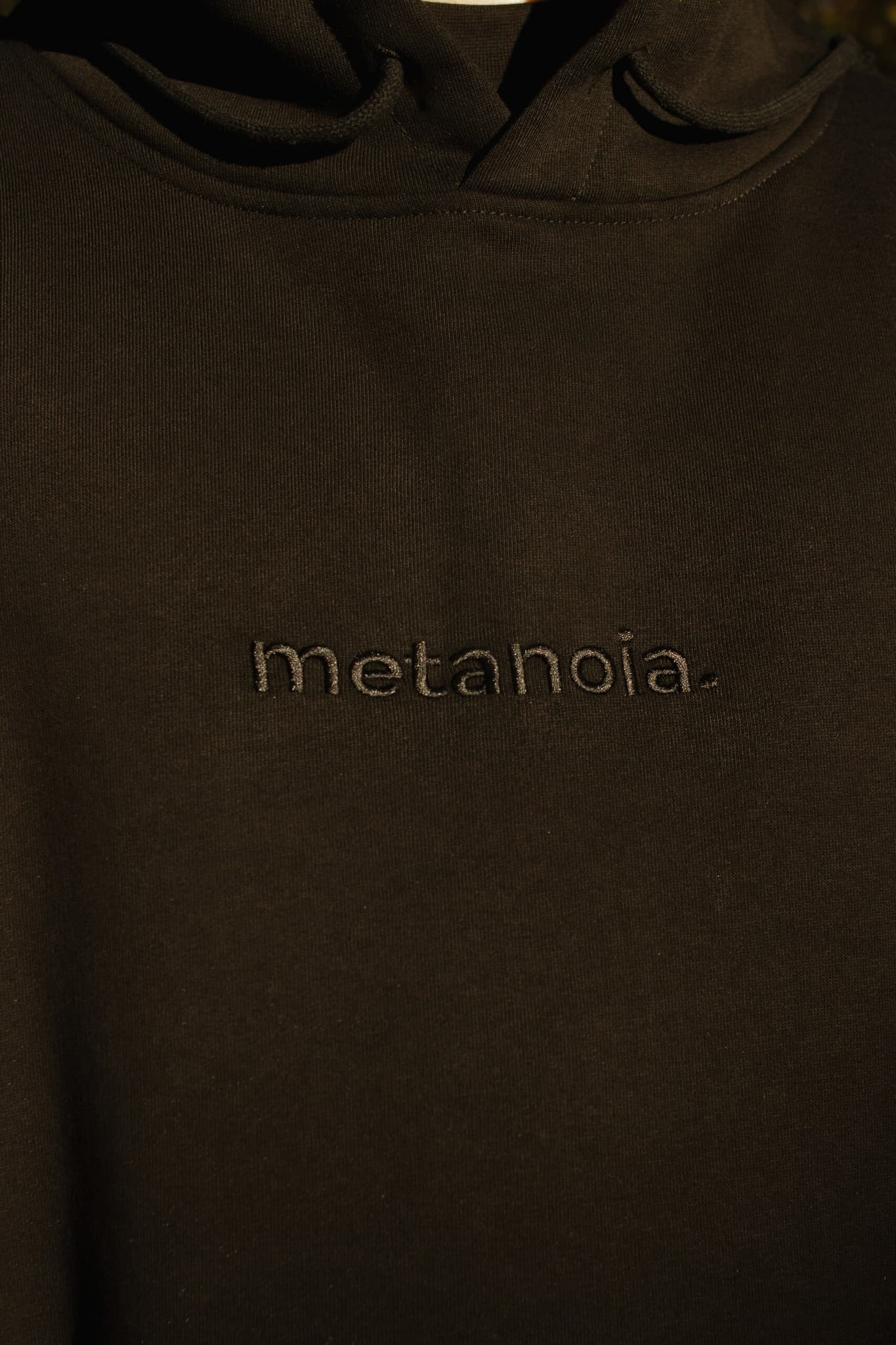 Худи с вышивкой "Metanoia"(покаяние) image 26