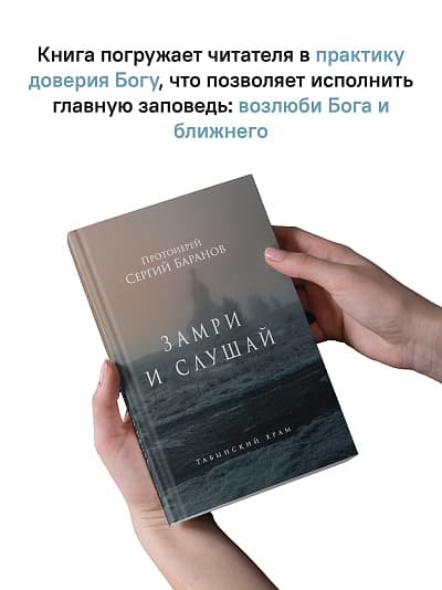 Книга "Замри и слушай" протоиерея Сергия Баранова image 2