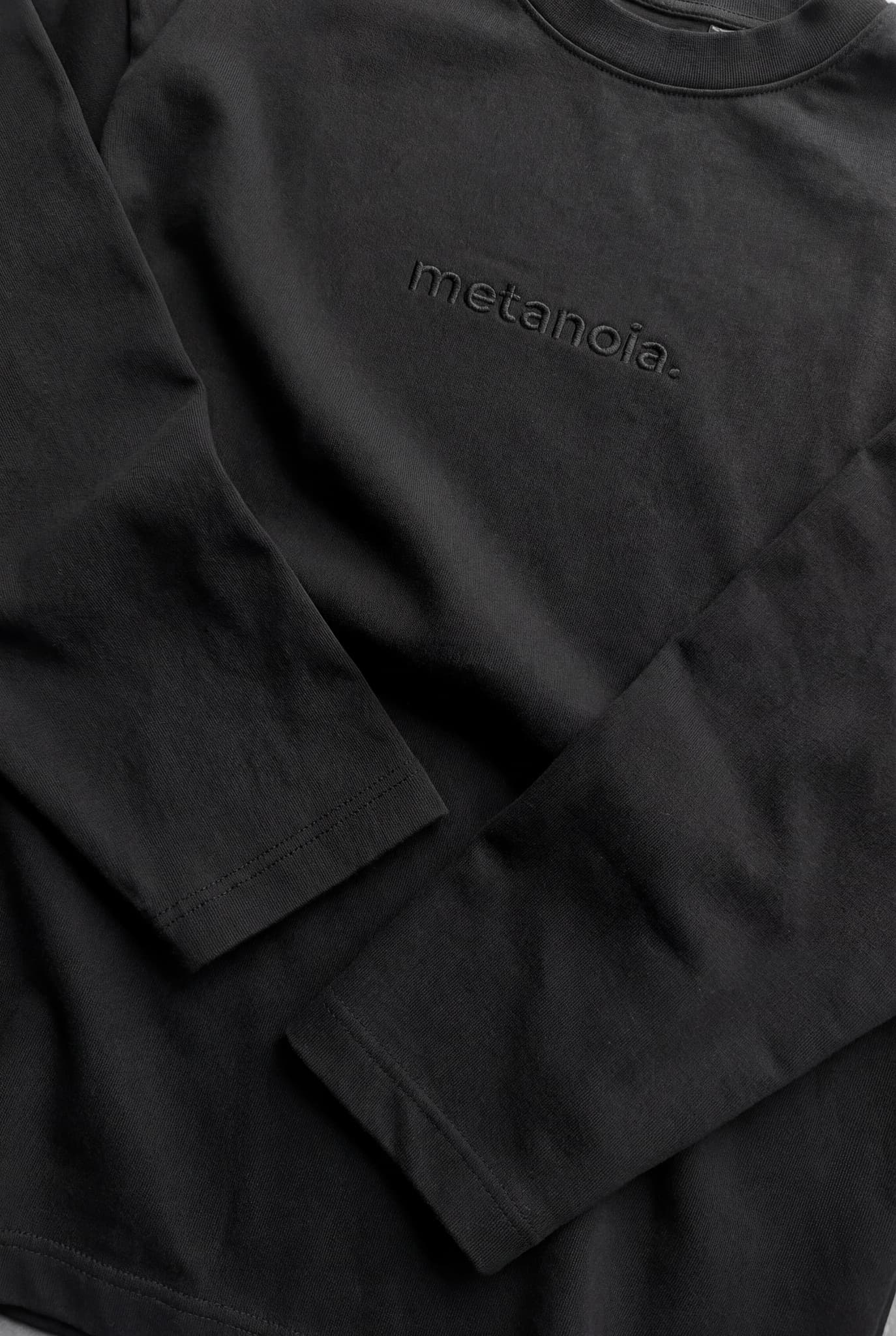 Лонгслив с вышивкой «Metanoia» image 2