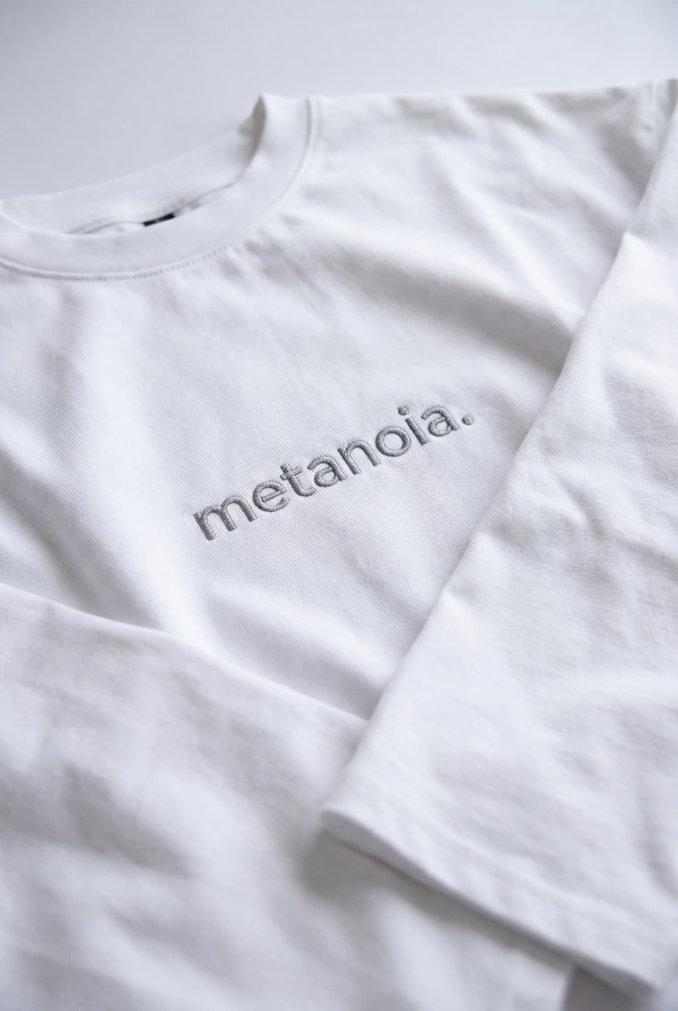 Лонгслив с вышивкой «Metanoia» image 3
