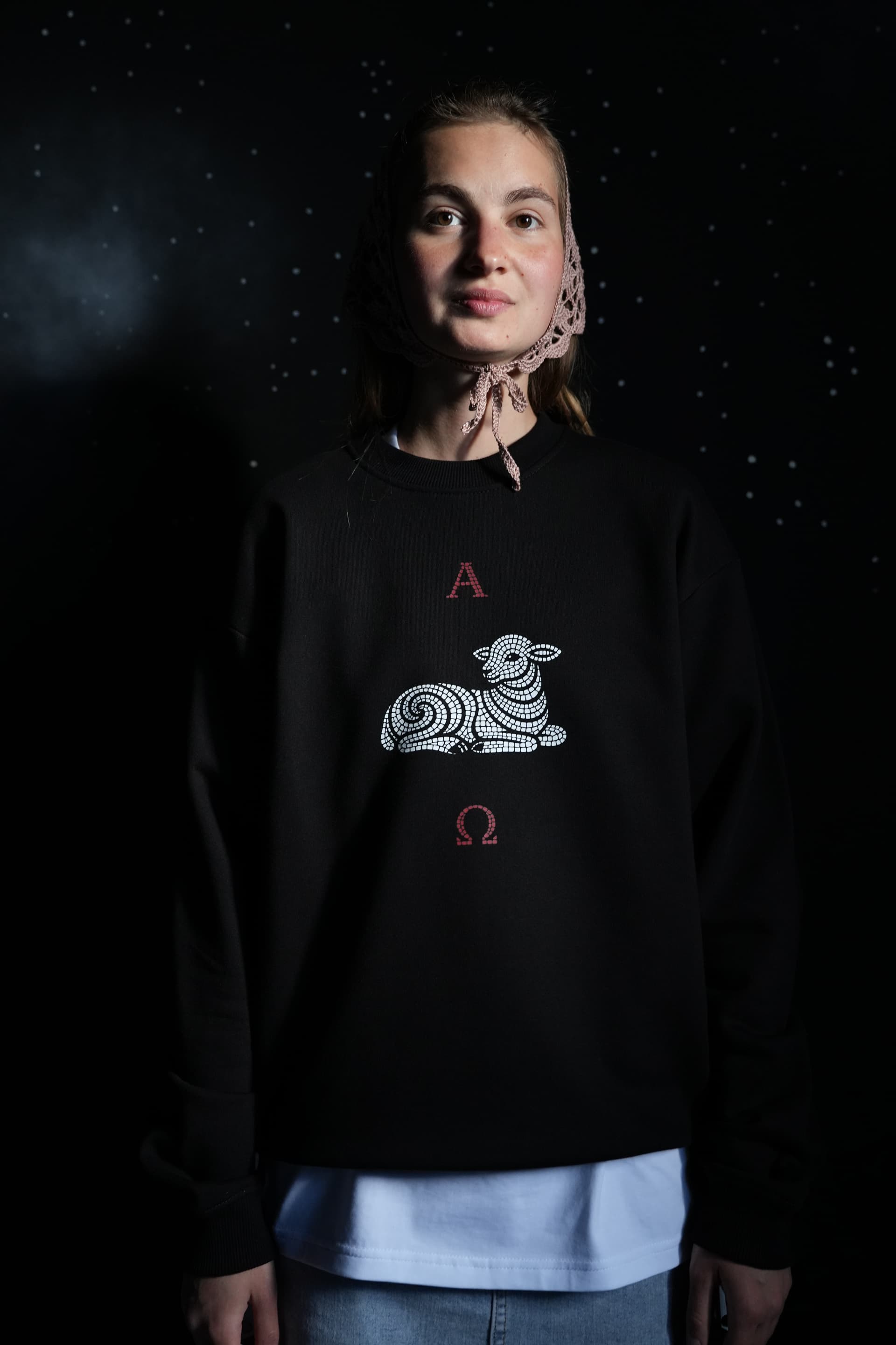 Свитшот "Альфа и Омега" image 9